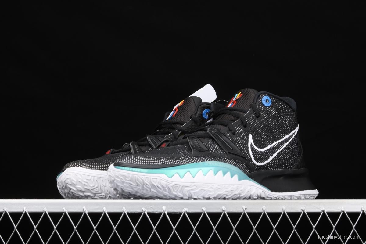 NIKE Kyrie 7 BK Black Owen 7 generations of dark magic CQ9327-002