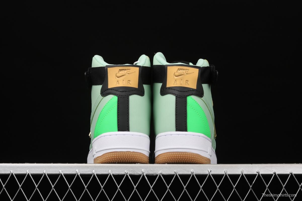 NIKE Air Force 1 High NBA Green Gum NBA Air Force High Top Green Leisure Board shoes CT2306-300