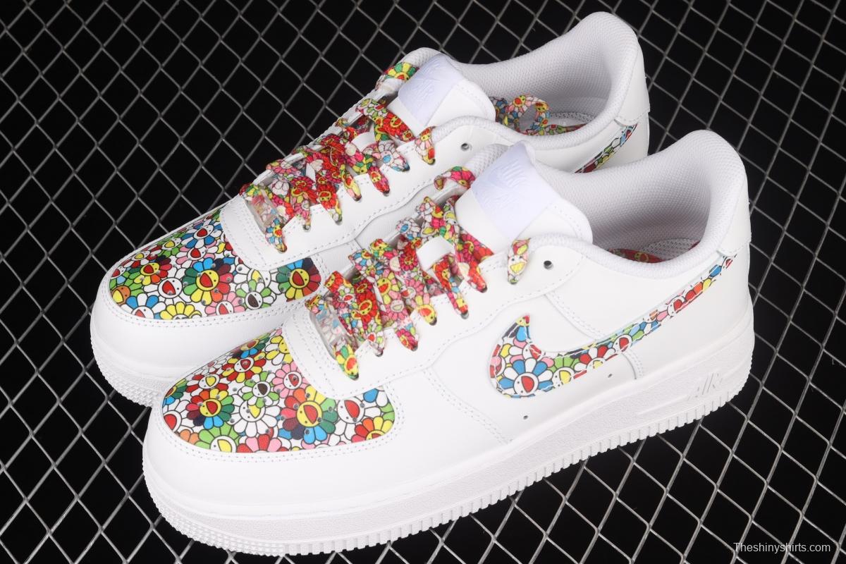 Takashi Murakami x NIKE Air Forece 11607 Low Takashi Murakami's low-top casual board shoes CW2288-111,