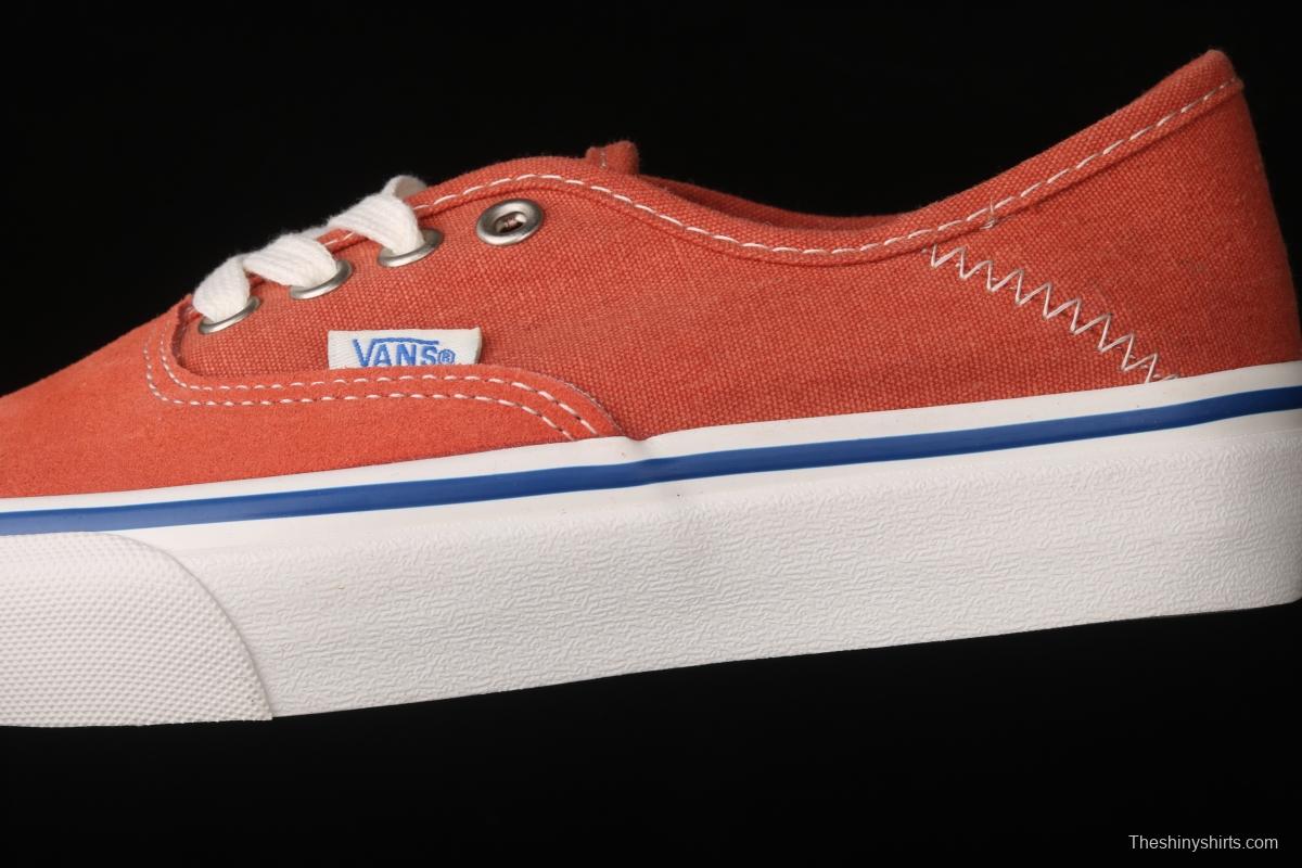 Vans Authentic Sf Vans Anaheim dirty orange low-top casual shoes VN0A3MU64UH