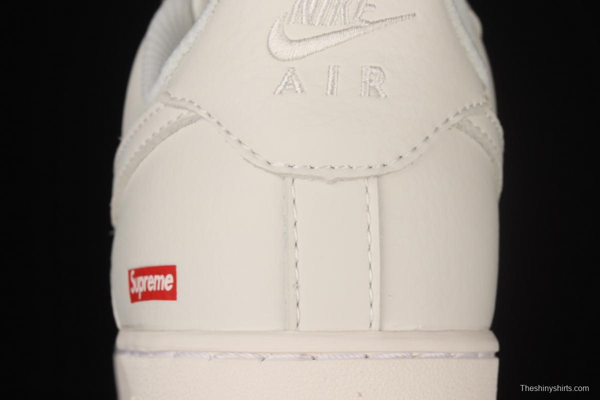 Supreme x NIKE Air Force 1y07 Air Force Joint style low-top Sports Leisure Board shoes CU9225-126