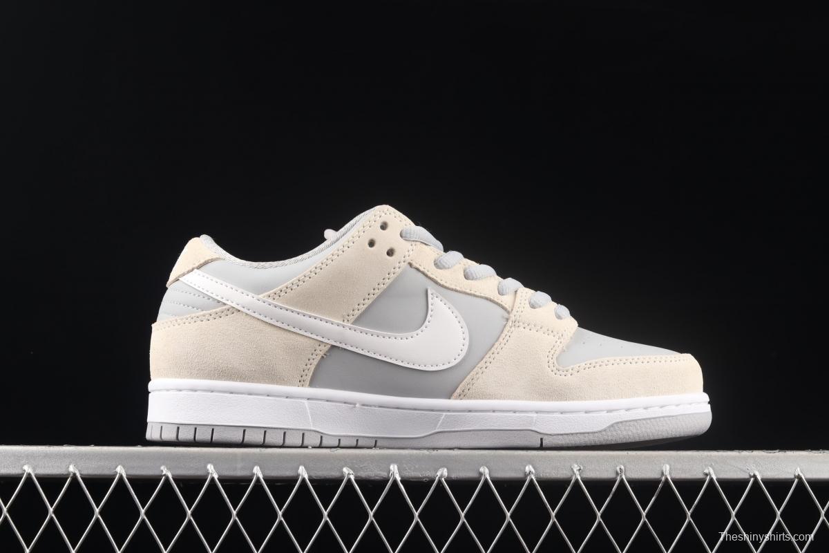 NIKE SB DUNK Low Trd joint style Arctic fox head layer trend leisure skateboard shoes AR0778-110,