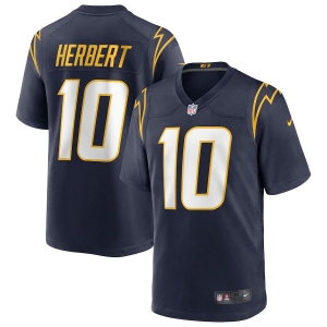 Men's Justin Herbert Navy Alternate Player Limited Team Jersey