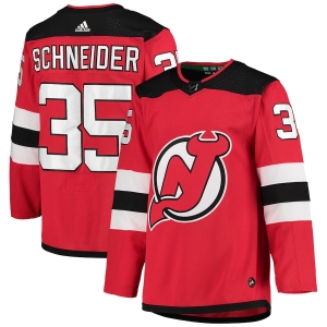 Men's Cory Schneider Red Home Player Team Jersey