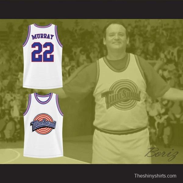 Bill Murray 22 Movie Edition White Basketball Jersey