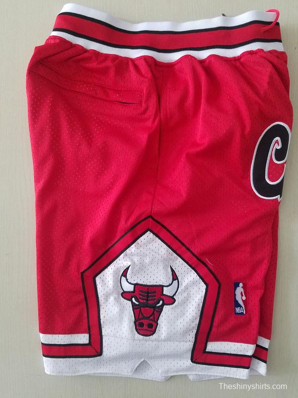 Chicago 1997-98 Throwback Classics Basketball Team Shorts