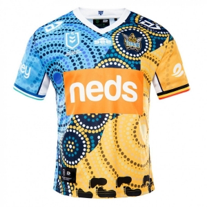 Gold Coast Titans 2021 Mens Indigenous Rugby Jersey