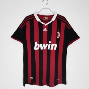 Retro 2009/10 AC Milan Home Soccer Jersey