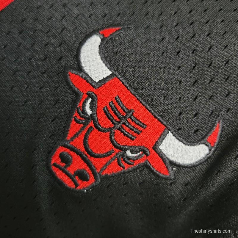 NBA Bull Stadium Black Jersey