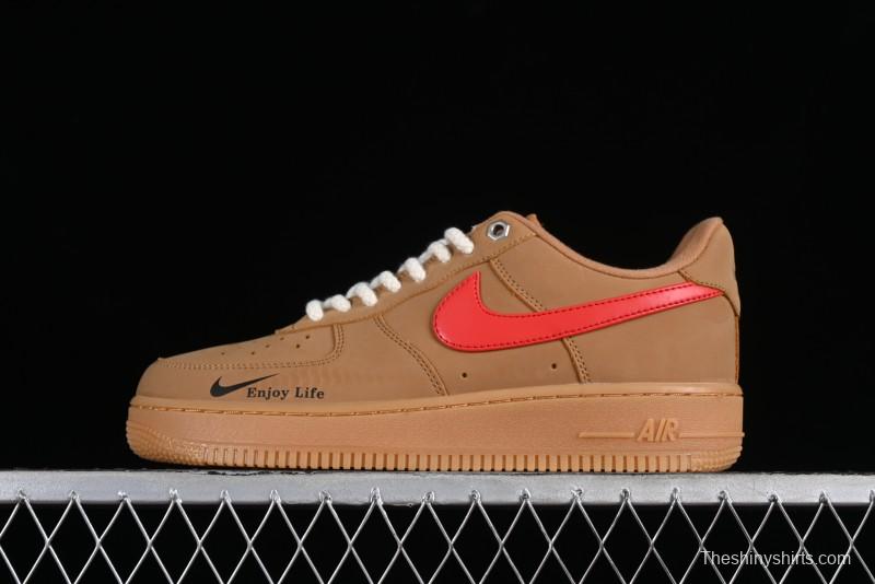 Nike Air Force 1'07 Low Wheat Sneakers