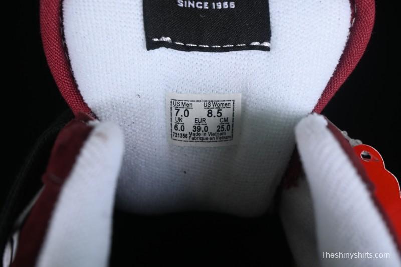 Vans Classics Knu Skool Chunky Tongue Retro Sneakers in Wine Red - VN0009QC02Y