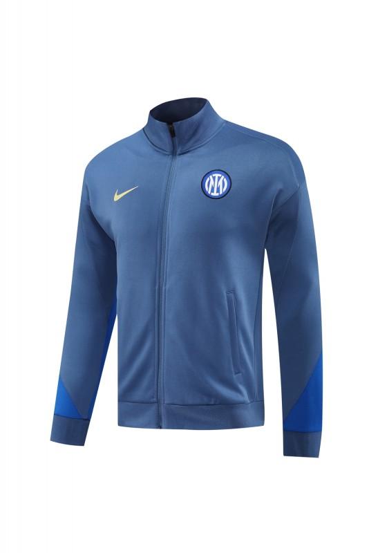 24/25 Inter Milan Blue Full Zipper Jacket +Long Pants