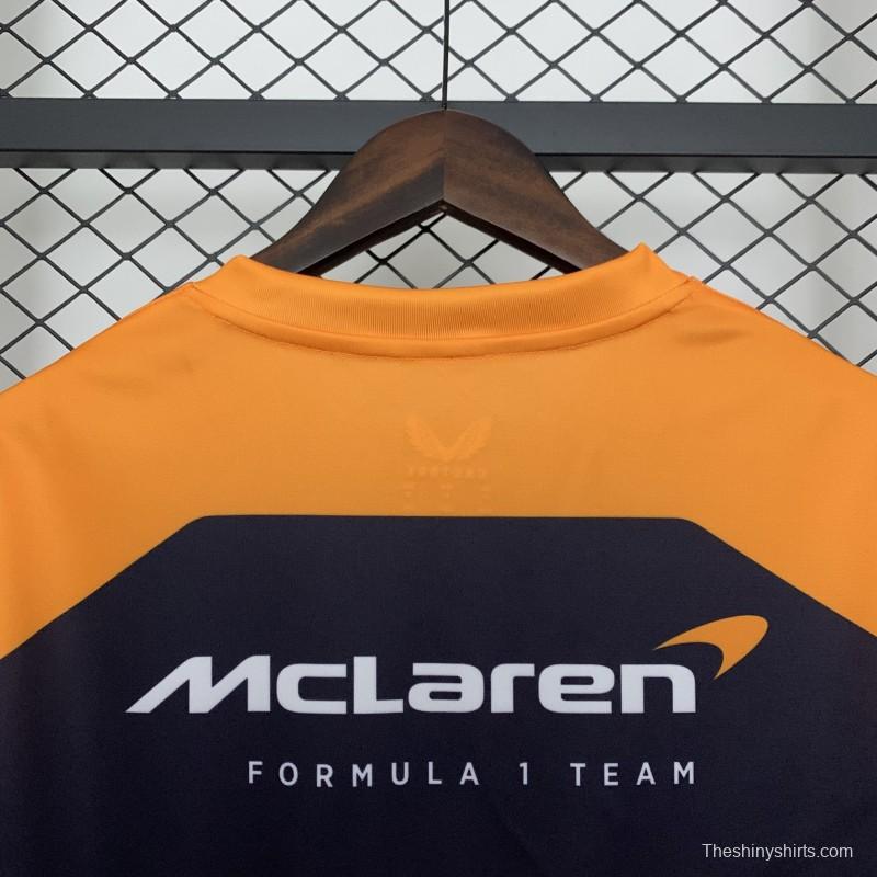 2025 F1 Formula Orange/Navy Mclaren Jersey