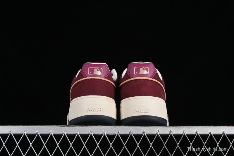 MLB Chunky Liner Basic New York Yankees Thick Platform Casual Sneakers with 6cm Height Increase - 3ASXCLS3N43WIS