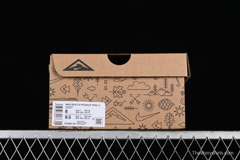 Nike Pegasus Trail 5 Lightweight Comfortable Durable Low-Top Running Shoes - DV3864-001