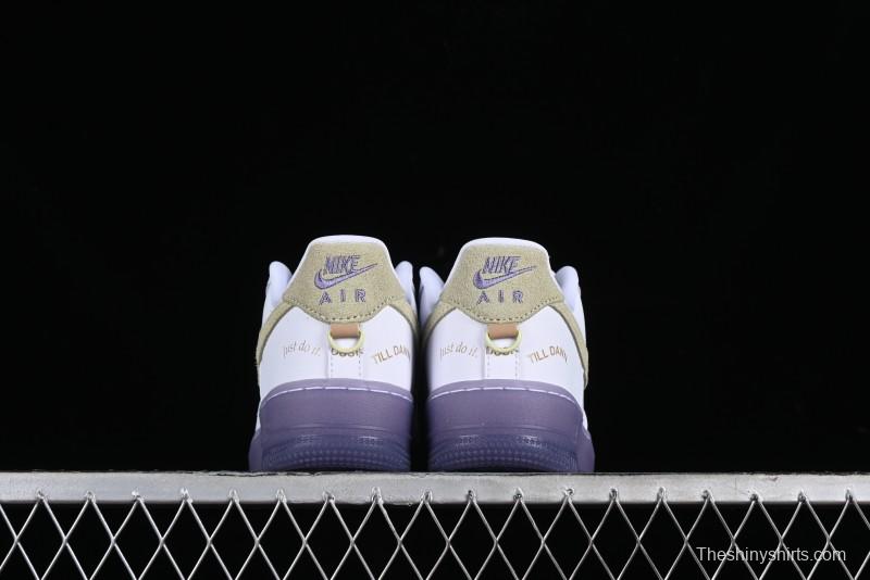 Nike Air Force 1 '07 Low Casual Sneakers with Full-Length Air Cushion - HF5719-139