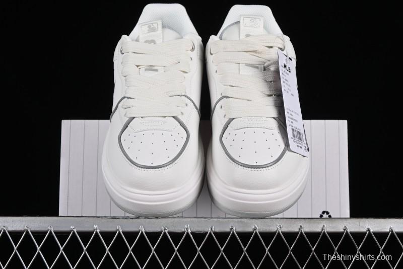 MLB Chunky Liner Basic New York Yankees Height-Increasing Thick-Sole Casual Sneakers - 3ASXCLB3N50SIS