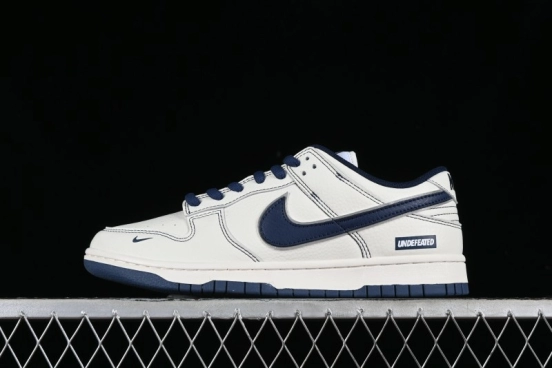 Nike SB Dunk Low UN Collaboration - Light Blue Swoosh Anniversary Custom Low-Top Casual Skate Shoes - FC1688-138