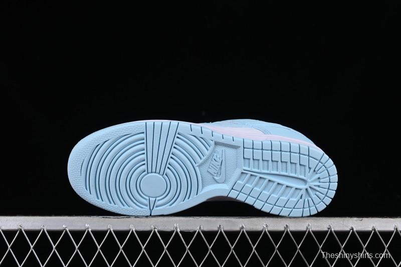 Nike Dunk Low Retro SB Casual Sneakers in Ice Blue Colorway - DV0833-104