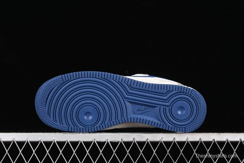 Nike Air Force 1 '07 Low Gucci Collaboration - Light Blue Linen Low-Top Casual Sneakers - XZ3398-788