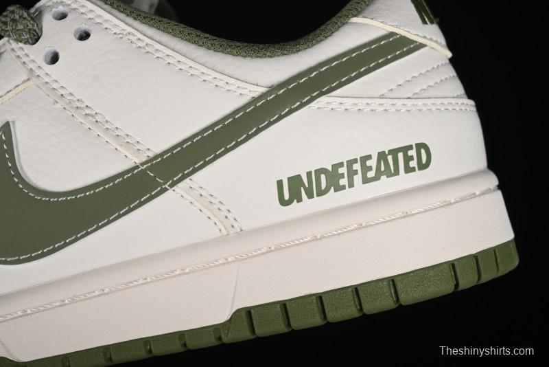 Nike SB Dunk Low UN Collaboration - Letter Green Anniversary High-End Custom Low-Top Casual Skate Shoes - BB2699-211