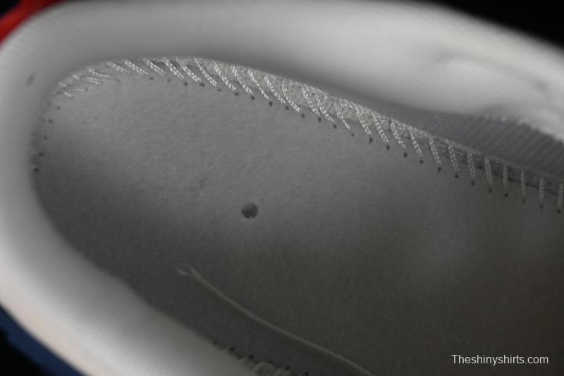 Nike SB Dunk Low Stussy Collaboration - Off White with Big Blue Swoosh Anniversary High-End Custom Low-Top Casual Skate Shoes - XY1688-009