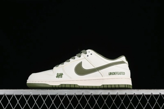 Nike SB Dunk Low UN Collaboration - Letter Green Anniversary High-End Custom Low-Top Casual Skate Shoes - BB2699-211