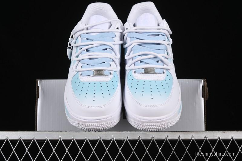 Nike Air Force 1 '07 Low Custom Anime Themed Spray Painting Romantic Whisper Casual Sneakers - ZH0316-028