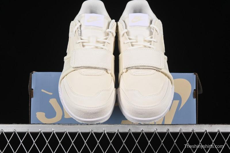 Nike Travis Scott x Shark-A-Don "Sail" Low-Top Lifestyle Casual Shoes - HQ3061-100