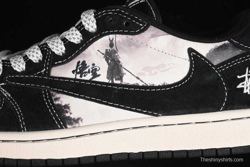 Nike Travis Scott x Fragment Design x Air Jordan 1 Low OG SP AJ1 - XZ3368-555