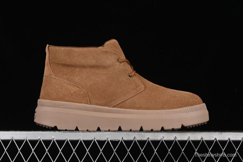 UGG Burleigh Chukka Comfortable Flat Lace-Up Round Toe Fashion Casual Boots - 1151773