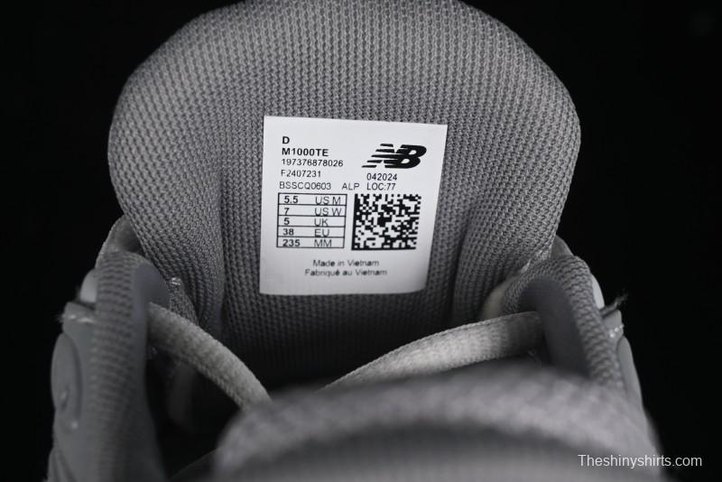 New Balance 1000 Series Retro Dad Style Low-Top Casual Running Sneakers - M1000TE