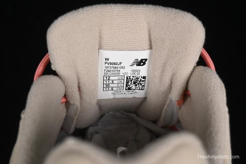 New Balance 9060 Series Kids Hook and Loop Sneakers - PV9060JF