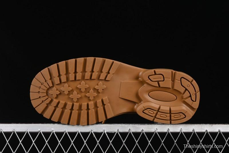 Timberland Outdoor Mid-Top Casual Yellow Boots - TB10088YELLOW