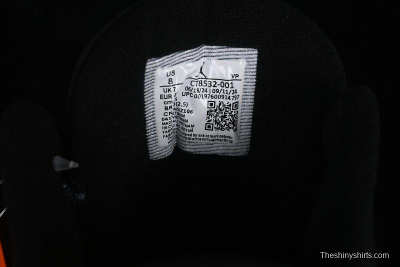 Nike Air Jordan 3 Retro Basketball Shoes in Midnight Black - CT8532-001