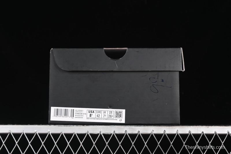 Nike Travis Scott x Fragment Design x Air Jordan 1 Low OG SP AJ1 Low Top Casual Sneakers - CH6336-015