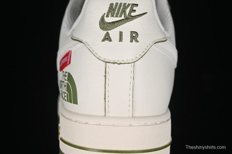 Nike Air Force 1 '07 Low Supreme The North Face Collaboration - Off White Mint Green - XZ1996-527