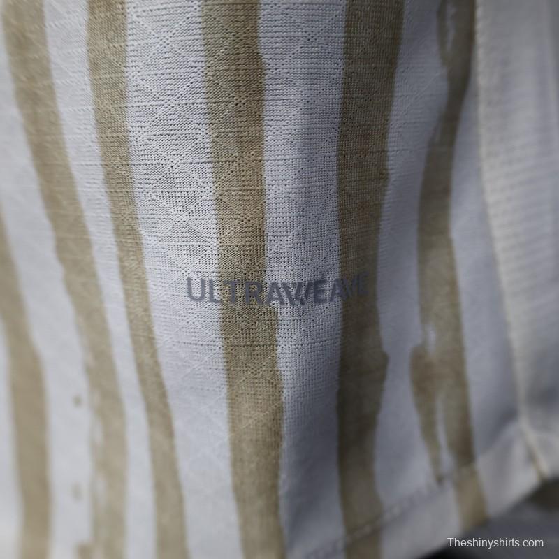 Player Version 25/26 Al Hilal White with Gold Stripes Jersey