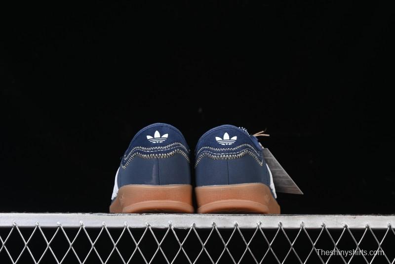 Adidas Clot x Originals Gazelle Indoor Retro Casual Slip-Resistant Wear-Resistant Low-Top Sneakers - IH3725