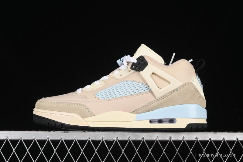 Nike Jordan Spizike Low AJ Retro Casual Sneakers with Multi-Element Design - HQ3439-101