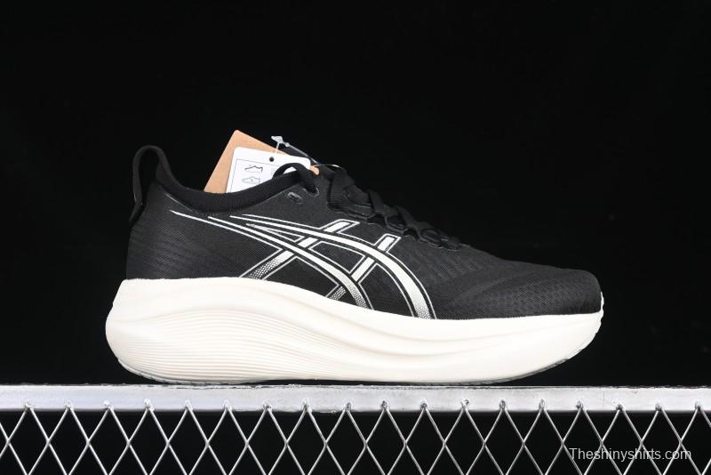 Asics Gel-Nimbus 27 Retro Breathable Casual Shoes with Cushioning for Men - 1012B819-001