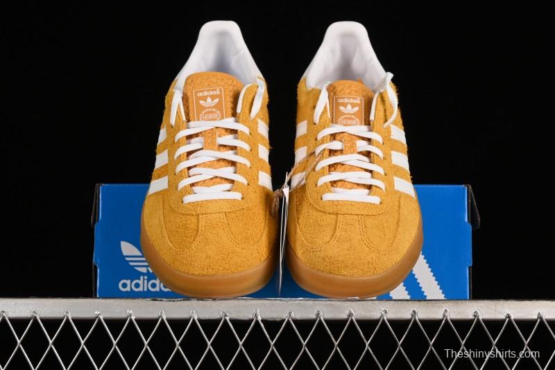 Adidas Originals Gazelle Indoor Retro Casual Sneakers with Slip-Resistant and Durable Low-Top Design - HQ8716