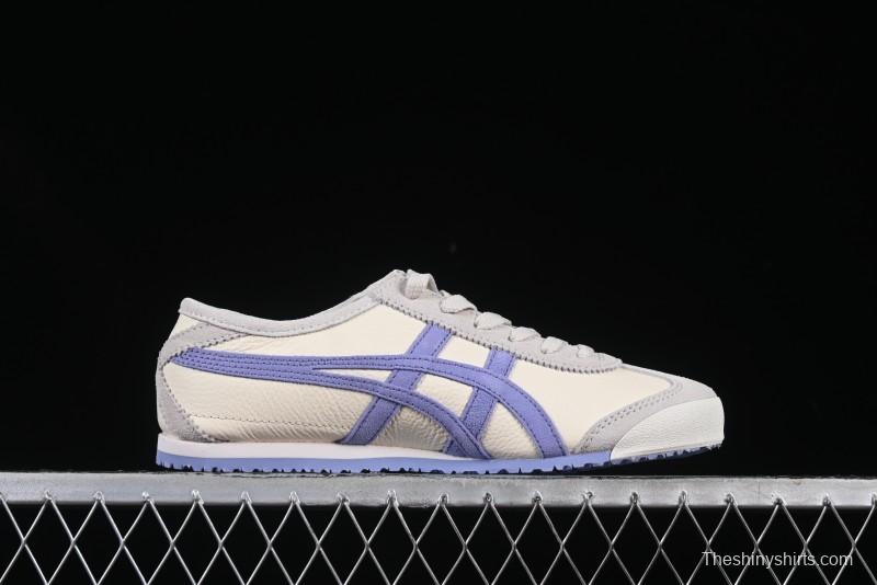 Onitsuka Tiger Mexico 66 Low-Top Leather Sneakers for Casual Running - 1183B391-102