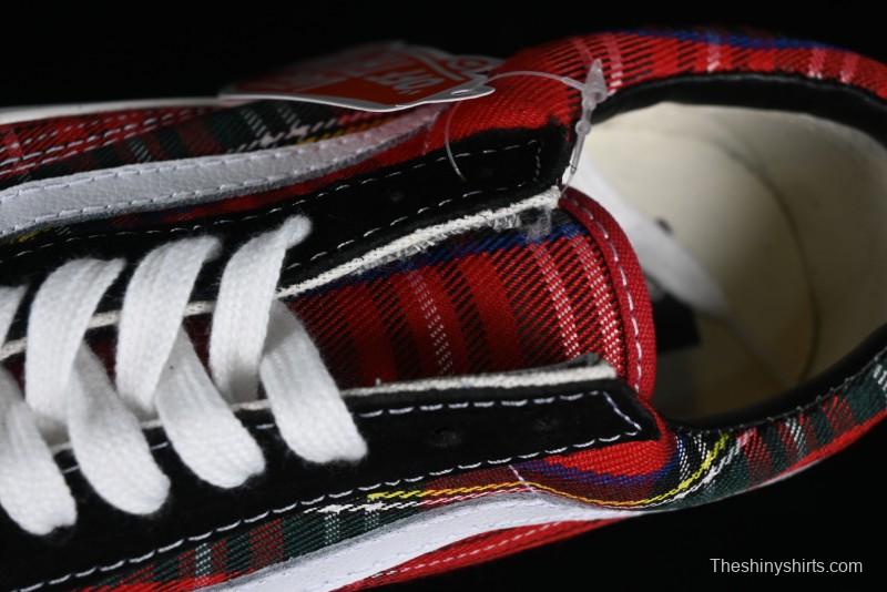 Vans Old Skool 36 DX Anaheim Collection Checkered Low-Top Canvas Sneakers - VN0A38G2PXC