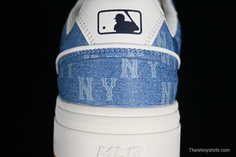 MLB Chunky Liner Basic Height Increasing Platform Sneakers with 6cm Inner Lift - 3ASXCLD4N50BLS