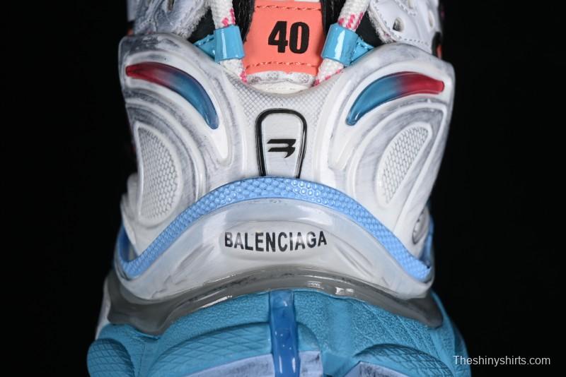 Balenciaga Runner Kith Four Color Retro Casual Shoes - W3RBW2325