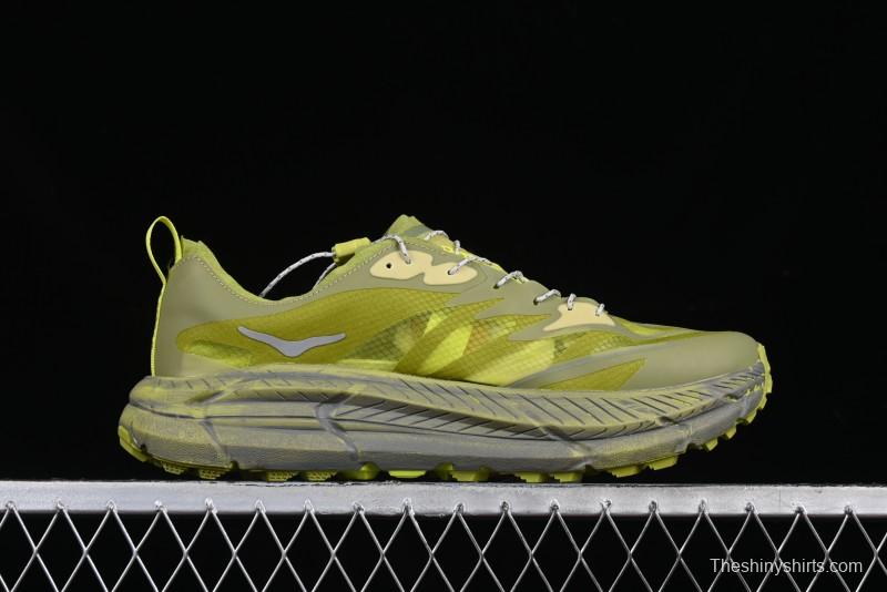 HOKA ONE ONE Satisfy Running Mafate Trail Low Top Cushioned Outdoor Hiking Shoes - 1157050 SLFR