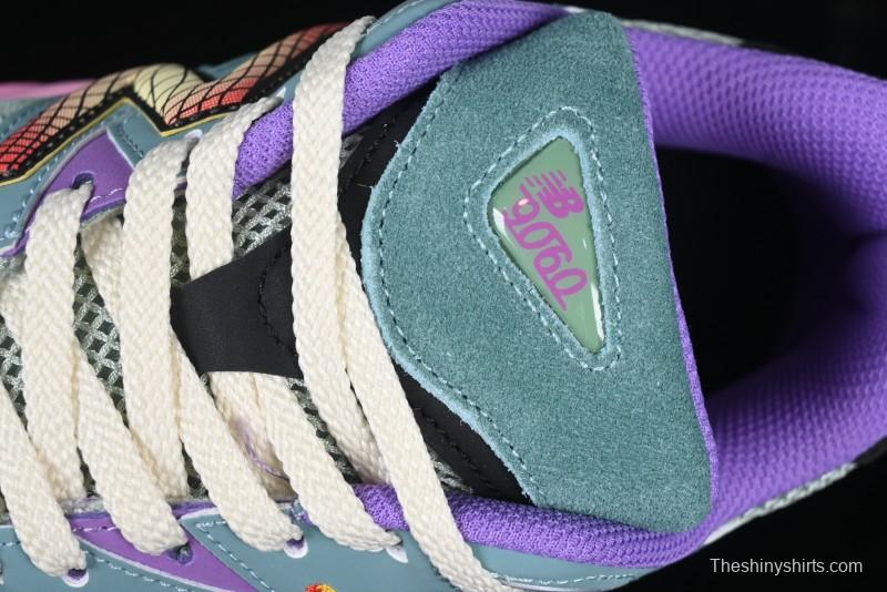 New Balance 9060 Retro Casual Running Sneakers with ABZORB Cushioning Technology - U9060WRB