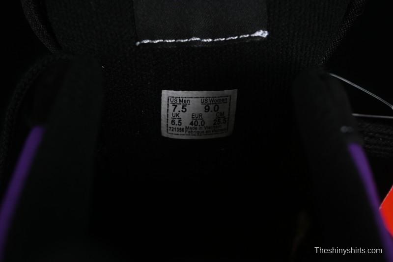 Vans Classics Knu Skool Black Purple Slip-On Shoes - VN0009QCSWE