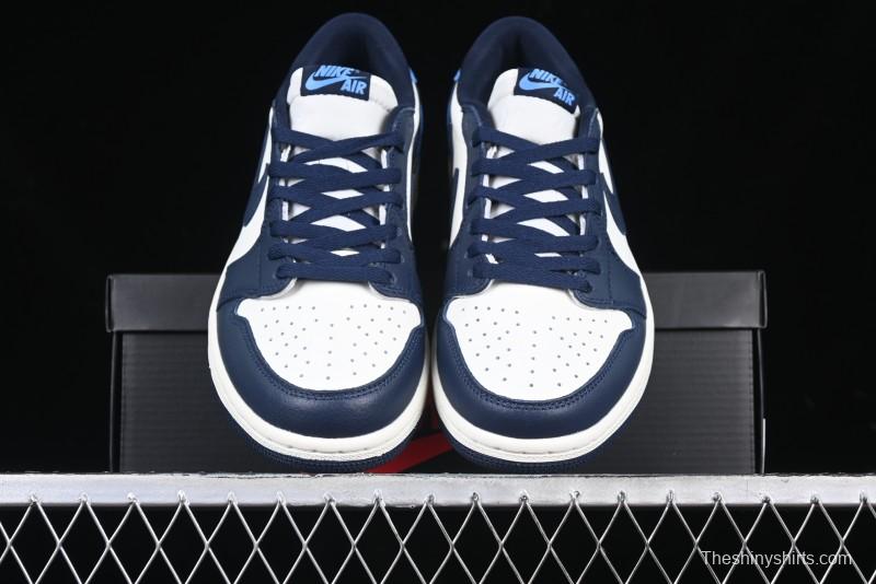 Nike Air Jordan 1 Low OG Obsidian AJ1 Low-top Lifestyle Basketball Shoes - CZ0790-400